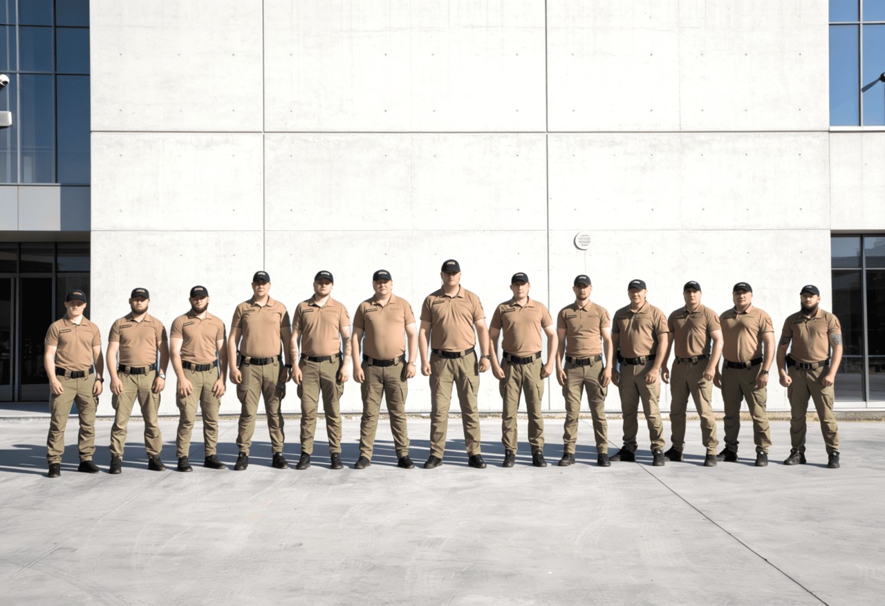 Justar Guard Team in Uniform