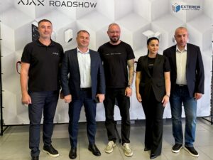 Echipa Justar la Ajax Systems Roadshow Chișinău 2026